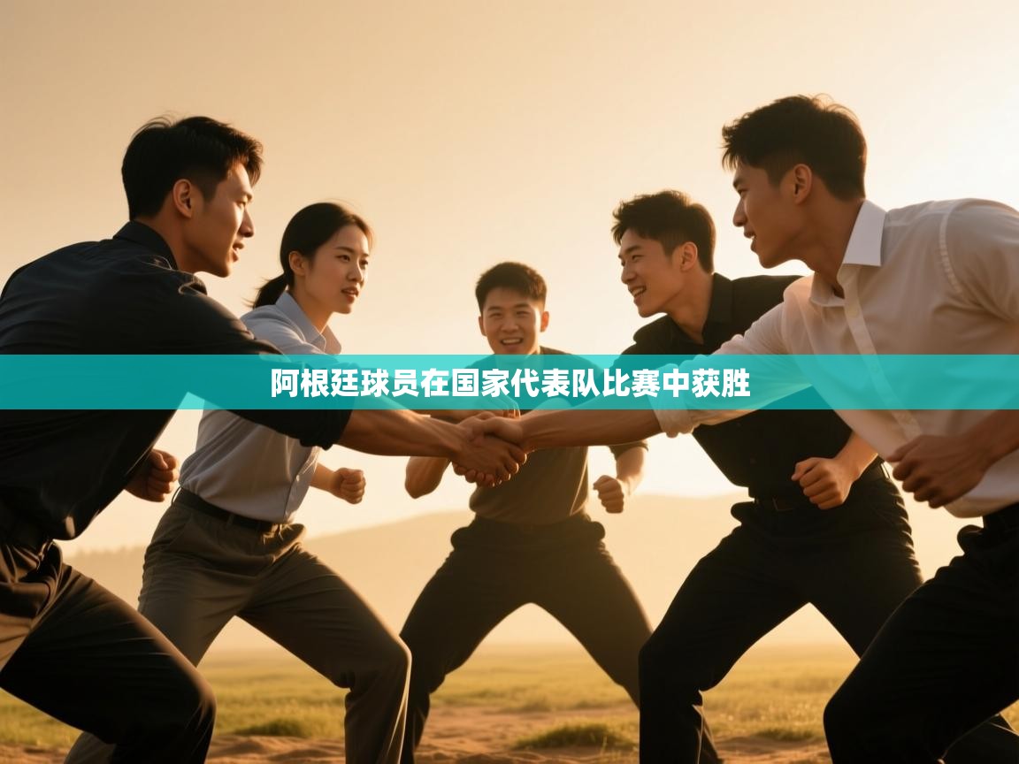 阿根廷球员在国家代表队比赛中获胜